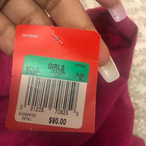 Girls Nike tech hoodie size XL color pink - Picture 2 of 4